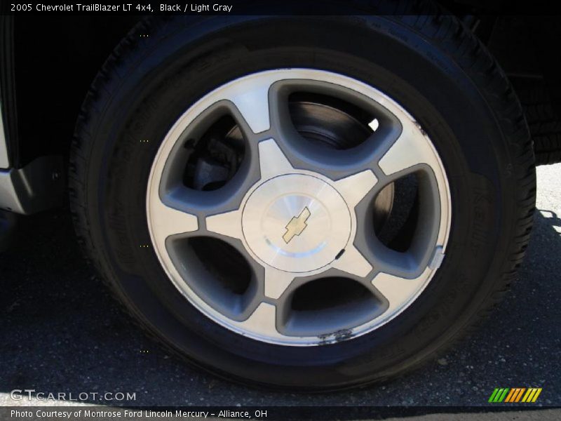 Black / Light Gray 2005 Chevrolet TrailBlazer LT 4x4