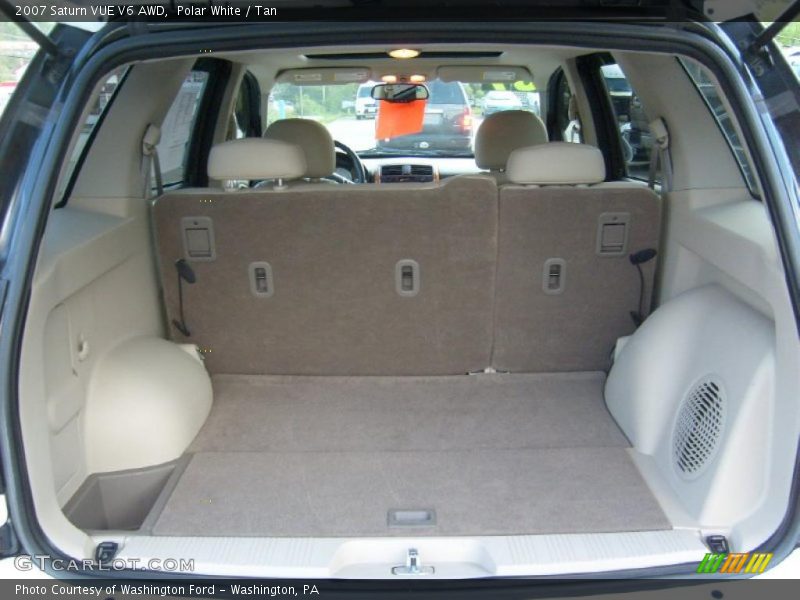 Polar White / Tan 2007 Saturn VUE V6 AWD