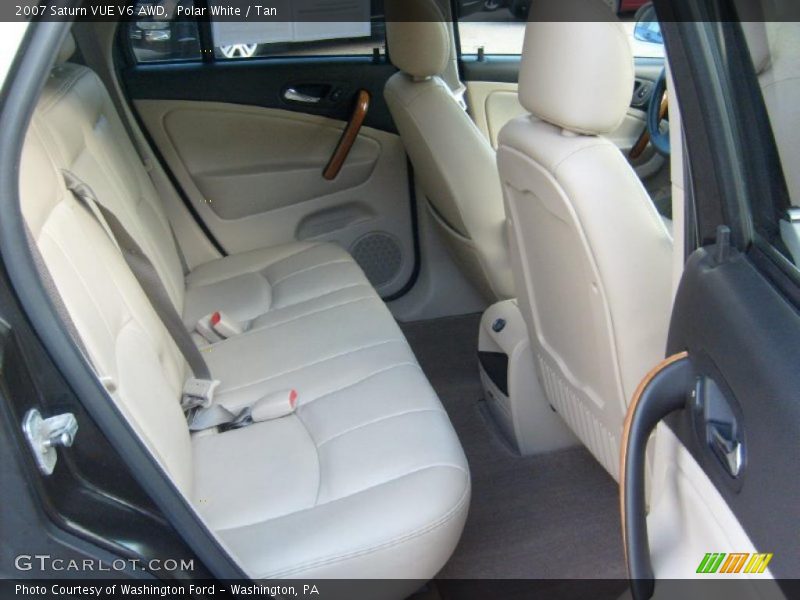 Polar White / Tan 2007 Saturn VUE V6 AWD