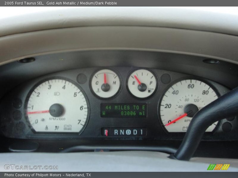 Gold Ash Metallic / Medium/Dark Pebble 2005 Ford Taurus SEL