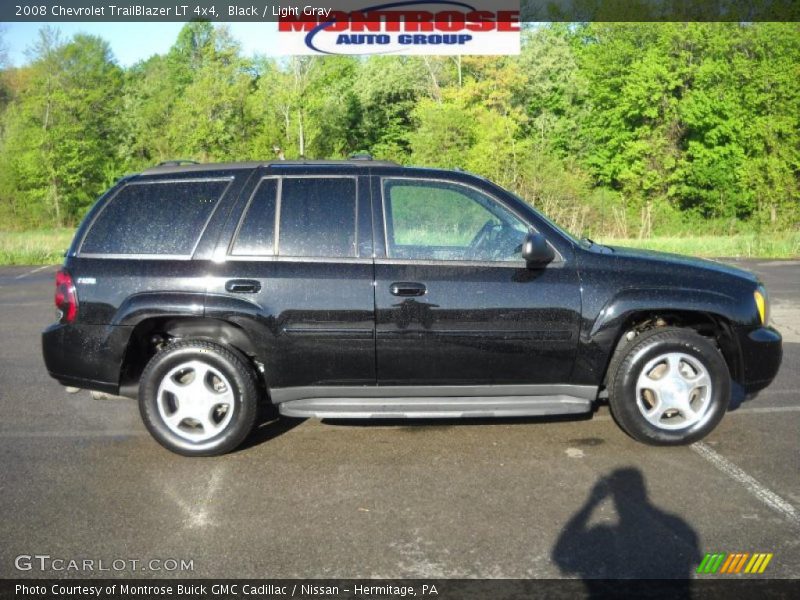 Black / Light Gray 2008 Chevrolet TrailBlazer LT 4x4