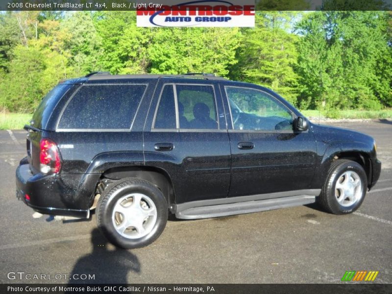 Black / Light Gray 2008 Chevrolet TrailBlazer LT 4x4