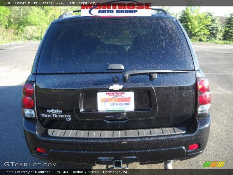 Black / Light Gray 2008 Chevrolet TrailBlazer LT 4x4