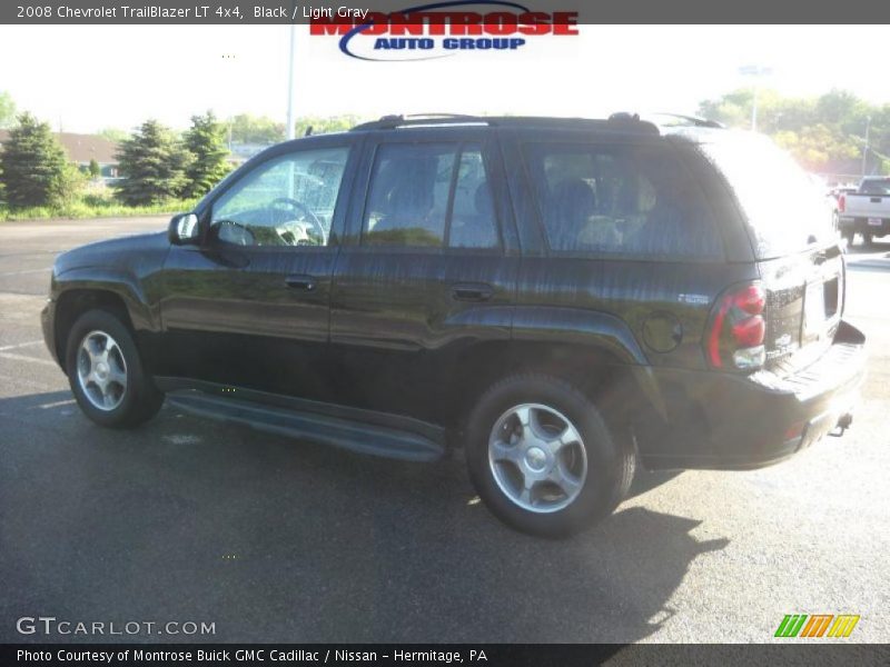 Black / Light Gray 2008 Chevrolet TrailBlazer LT 4x4