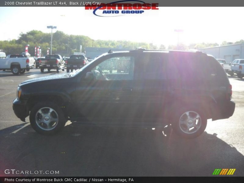 Black / Light Gray 2008 Chevrolet TrailBlazer LT 4x4