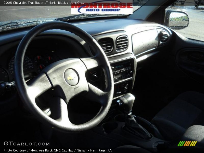 Black / Light Gray 2008 Chevrolet TrailBlazer LT 4x4