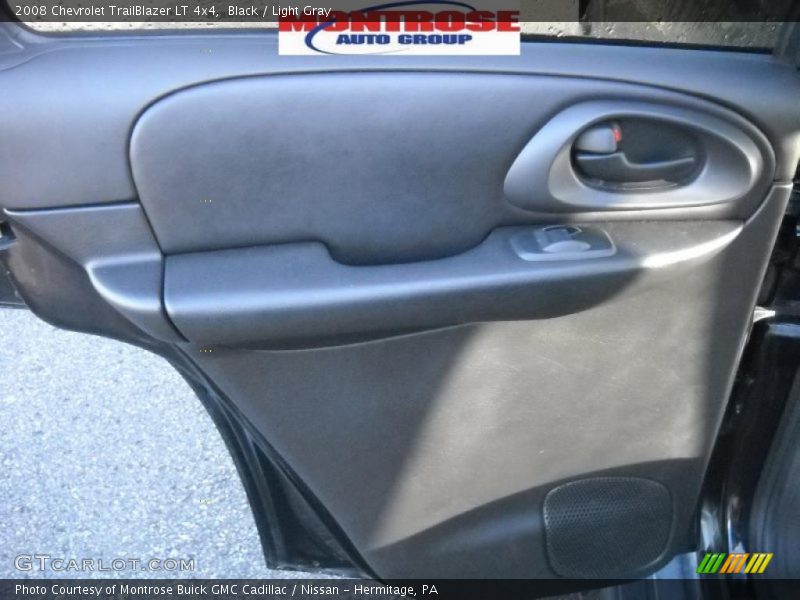 Black / Light Gray 2008 Chevrolet TrailBlazer LT 4x4