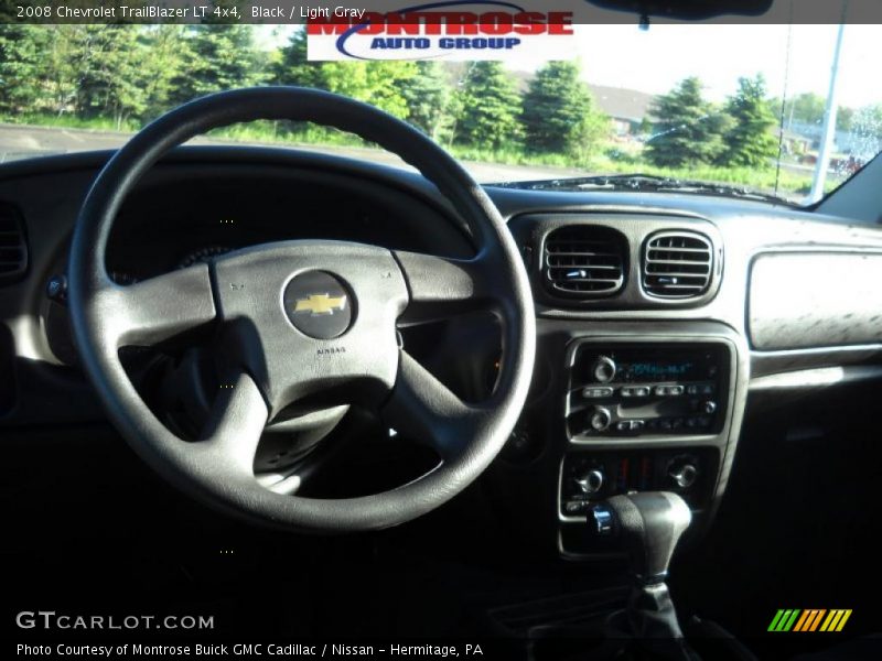 Black / Light Gray 2008 Chevrolet TrailBlazer LT 4x4