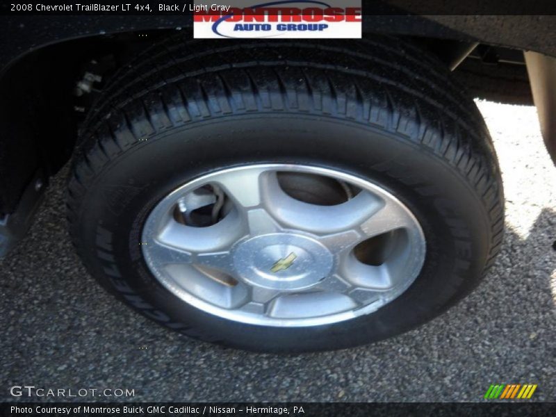 Black / Light Gray 2008 Chevrolet TrailBlazer LT 4x4