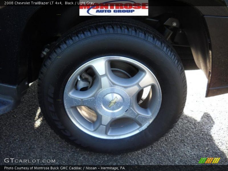 Black / Light Gray 2008 Chevrolet TrailBlazer LT 4x4