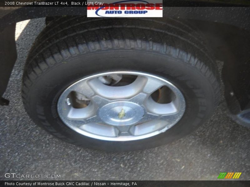Black / Light Gray 2008 Chevrolet TrailBlazer LT 4x4