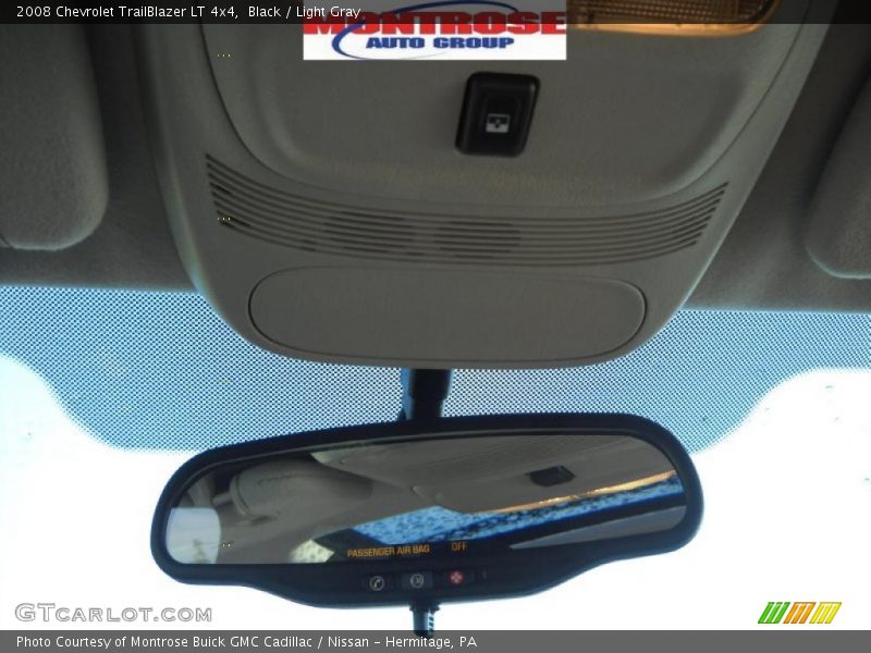 Black / Light Gray 2008 Chevrolet TrailBlazer LT 4x4