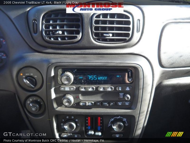 Black / Light Gray 2008 Chevrolet TrailBlazer LT 4x4