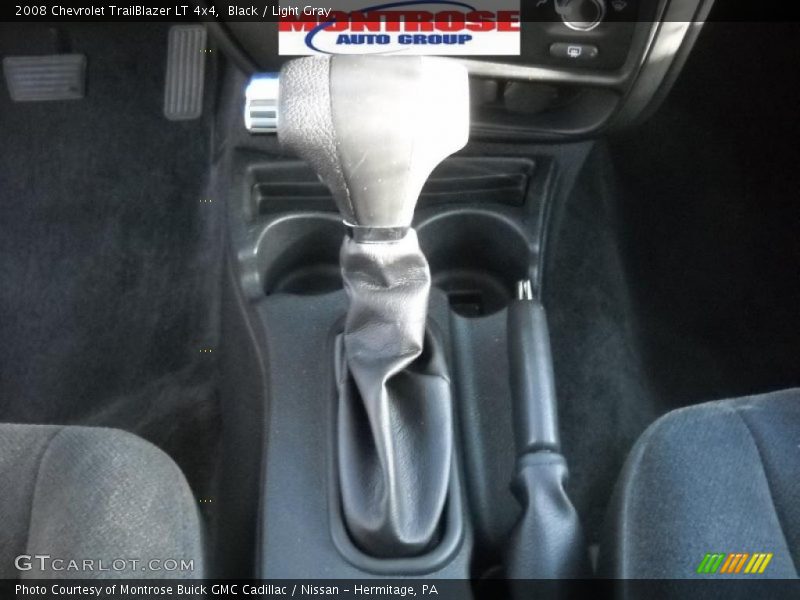 Black / Light Gray 2008 Chevrolet TrailBlazer LT 4x4