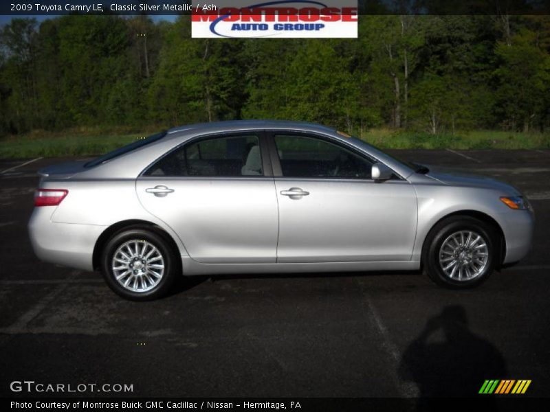 Classic Silver Metallic / Ash 2009 Toyota Camry LE