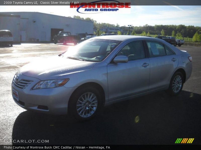 Classic Silver Metallic / Ash 2009 Toyota Camry LE