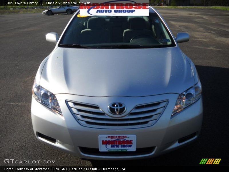 Classic Silver Metallic / Ash 2009 Toyota Camry LE