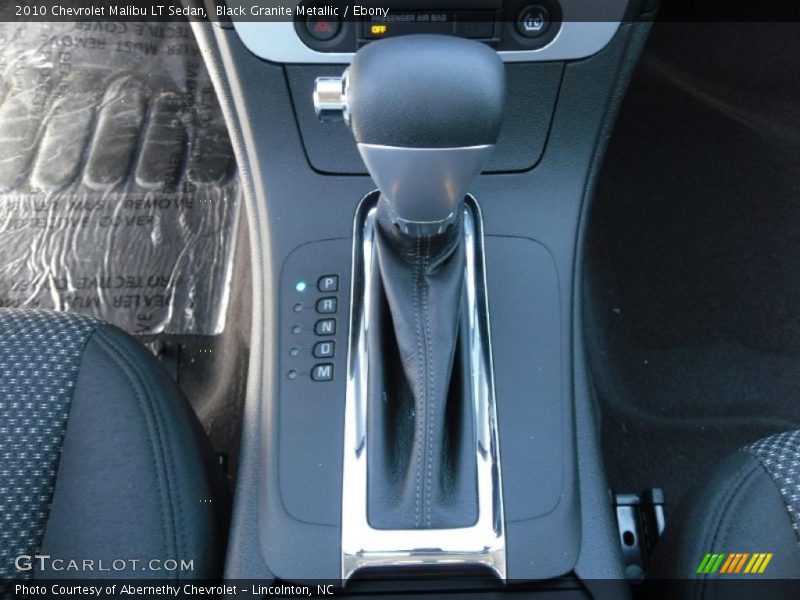 Black Granite Metallic / Ebony 2010 Chevrolet Malibu LT Sedan