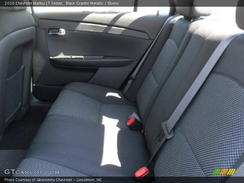 Black Granite Metallic / Ebony 2010 Chevrolet Malibu LT Sedan
