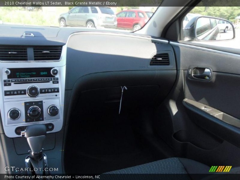 Black Granite Metallic / Ebony 2010 Chevrolet Malibu LT Sedan