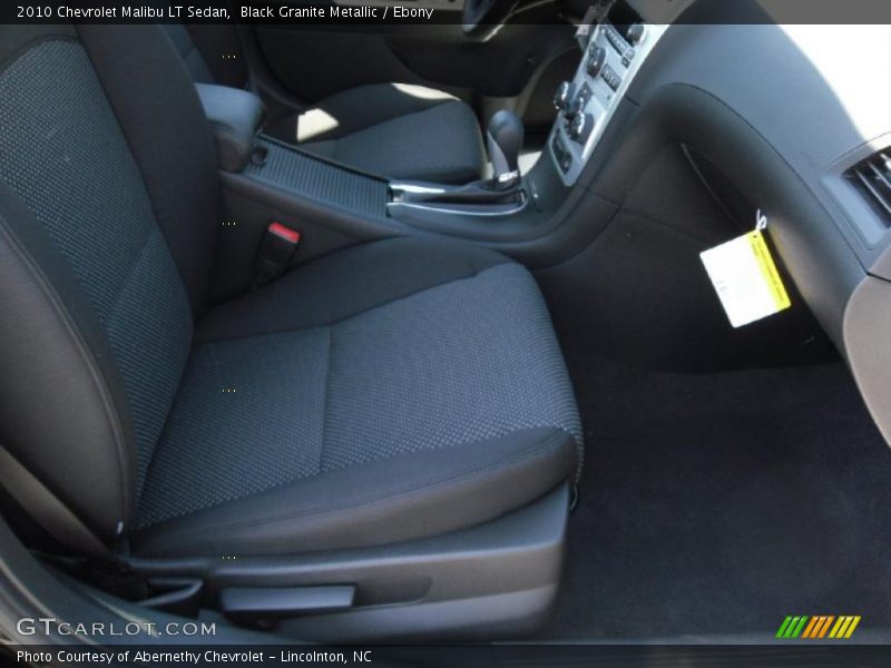 Black Granite Metallic / Ebony 2010 Chevrolet Malibu LT Sedan