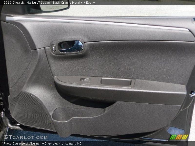 Black Granite Metallic / Ebony 2010 Chevrolet Malibu LT Sedan