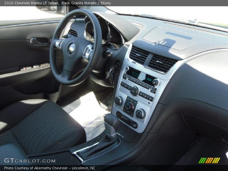 Black Granite Metallic / Ebony 2010 Chevrolet Malibu LT Sedan