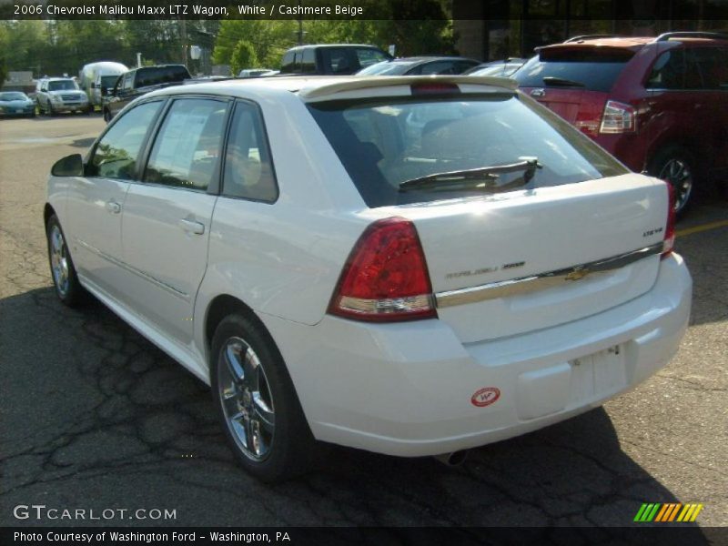 White / Cashmere Beige 2006 Chevrolet Malibu Maxx LTZ Wagon