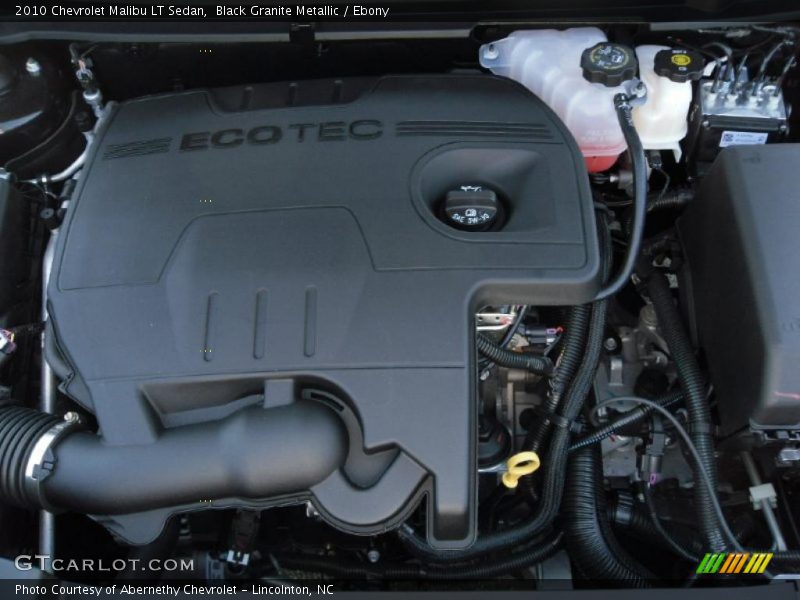 Black Granite Metallic / Ebony 2010 Chevrolet Malibu LT Sedan