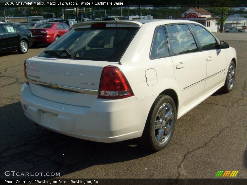 White / Cashmere Beige 2006 Chevrolet Malibu Maxx LTZ Wagon