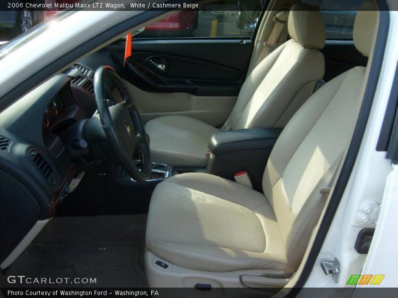 White / Cashmere Beige 2006 Chevrolet Malibu Maxx LTZ Wagon