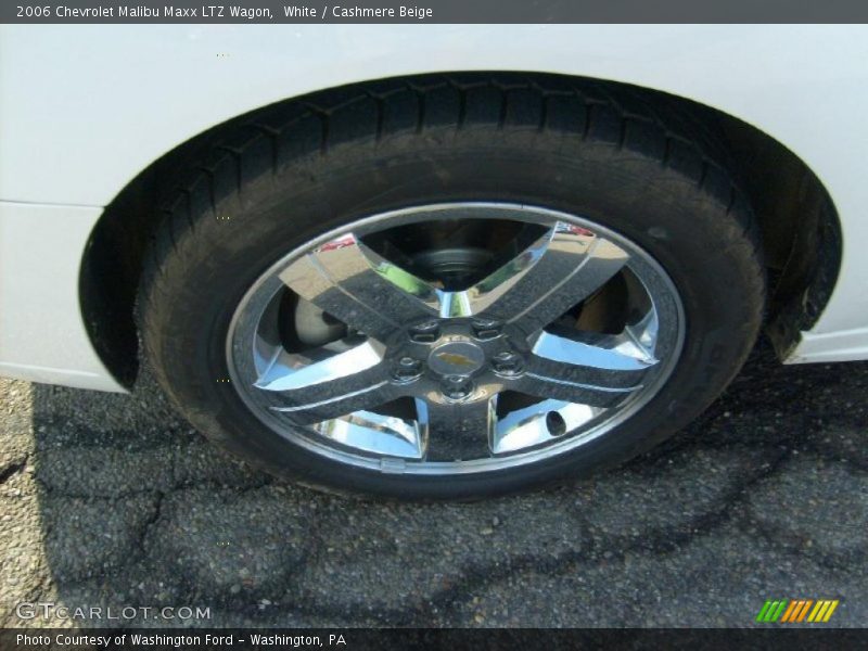 White / Cashmere Beige 2006 Chevrolet Malibu Maxx LTZ Wagon