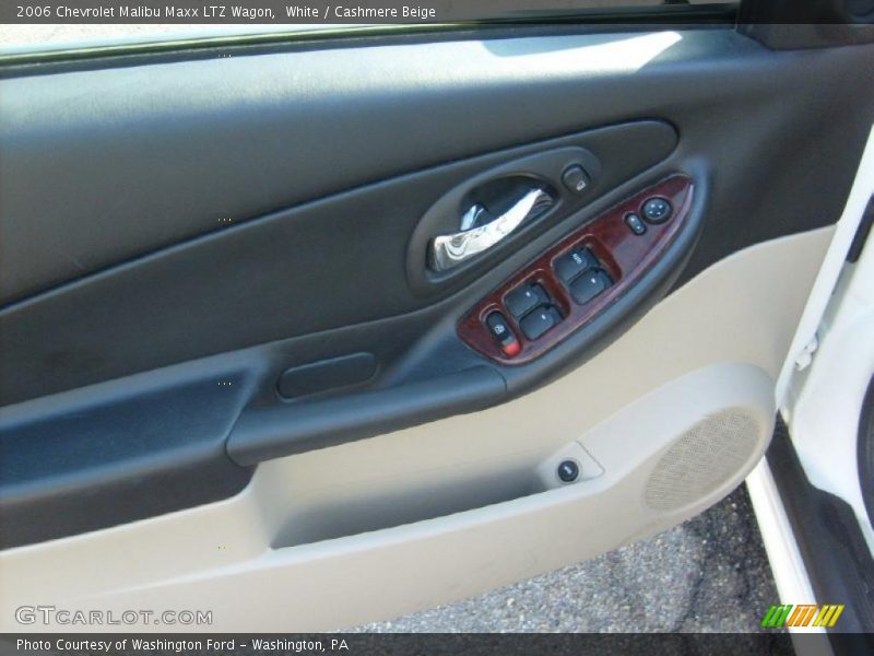 White / Cashmere Beige 2006 Chevrolet Malibu Maxx LTZ Wagon