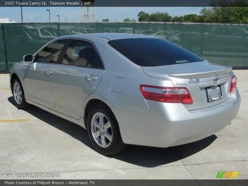 Titanium Metallic / Ash 2007 Toyota Camry LE