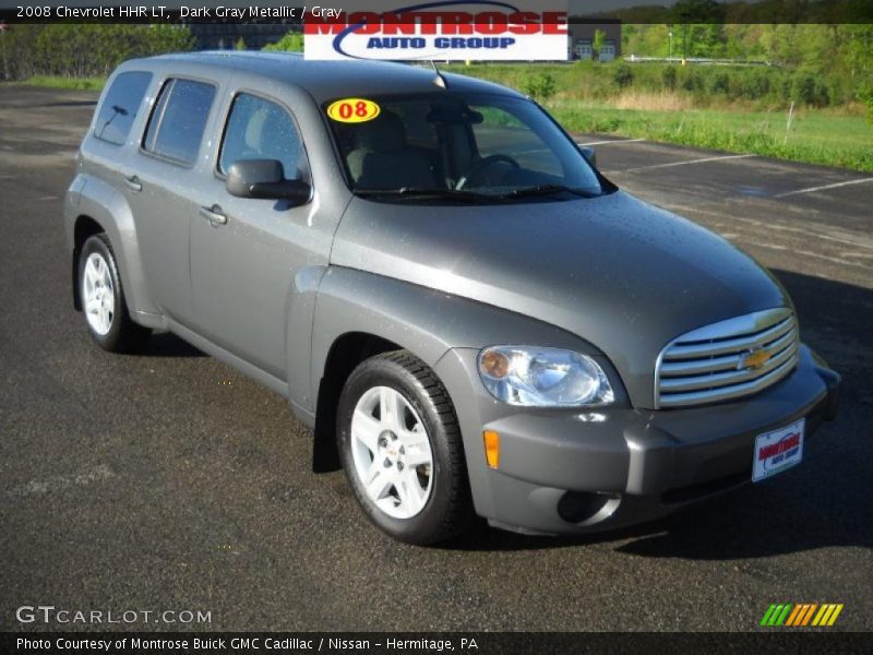 Dark Gray Metallic / Gray 2008 Chevrolet HHR LT