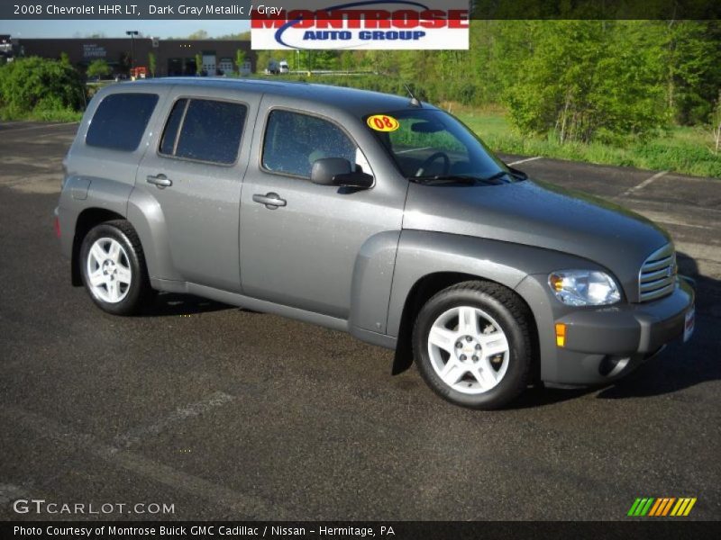 Dark Gray Metallic / Gray 2008 Chevrolet HHR LT