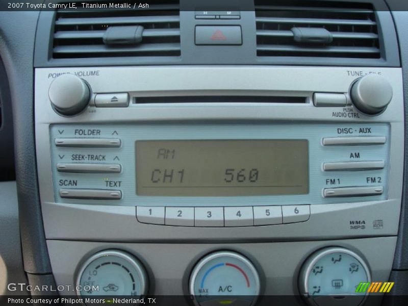 Titanium Metallic / Ash 2007 Toyota Camry LE