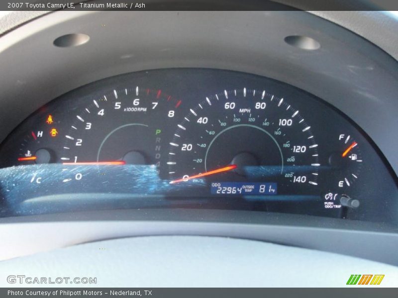 Titanium Metallic / Ash 2007 Toyota Camry LE