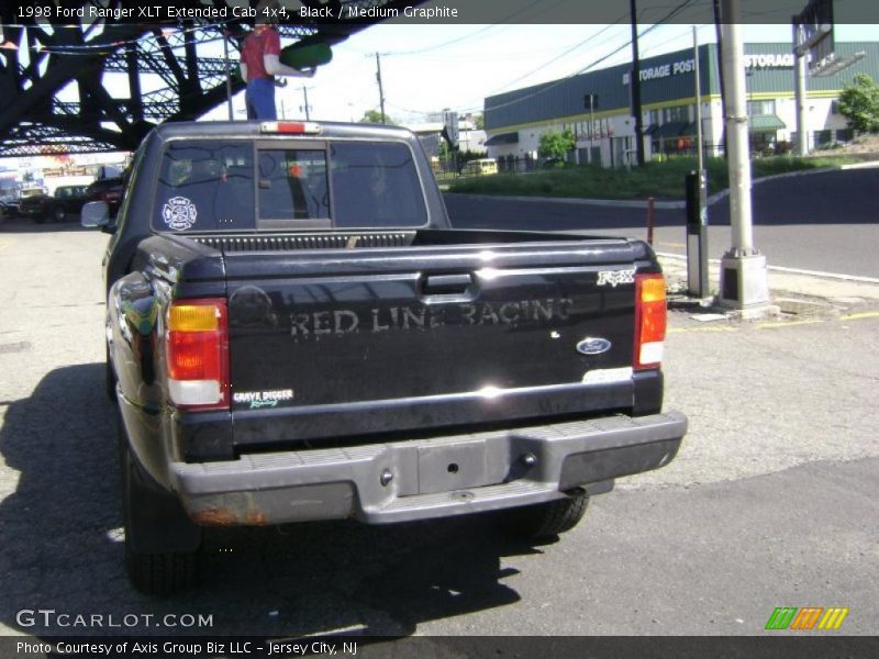 Black / Medium Graphite 1998 Ford Ranger XLT Extended Cab 4x4