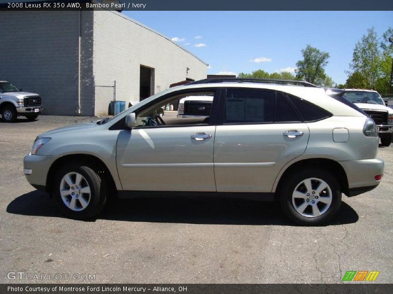 Bamboo Pearl / Ivory 2008 Lexus RX 350 AWD