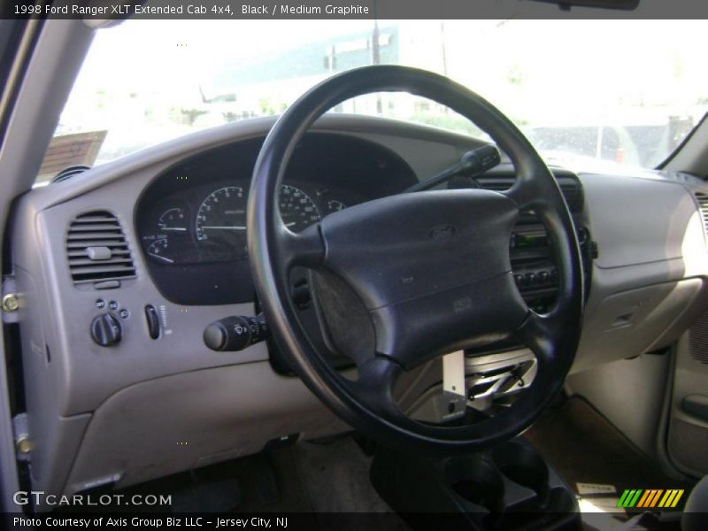 Black / Medium Graphite 1998 Ford Ranger XLT Extended Cab 4x4