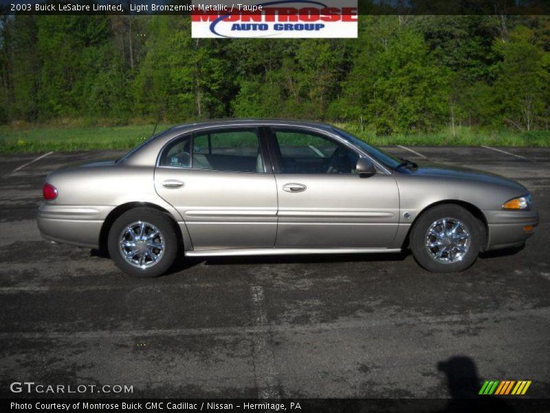 Light Bronzemist Metallic / Taupe 2003 Buick LeSabre Limited