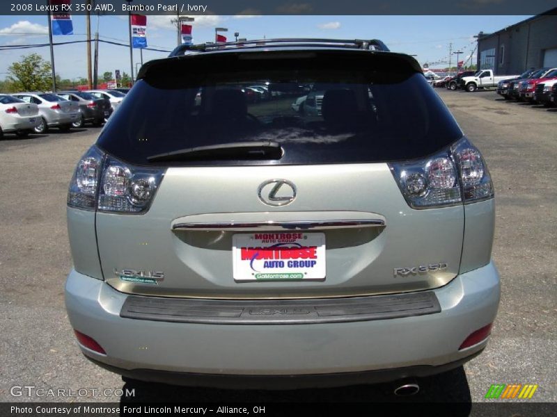 Bamboo Pearl / Ivory 2008 Lexus RX 350 AWD