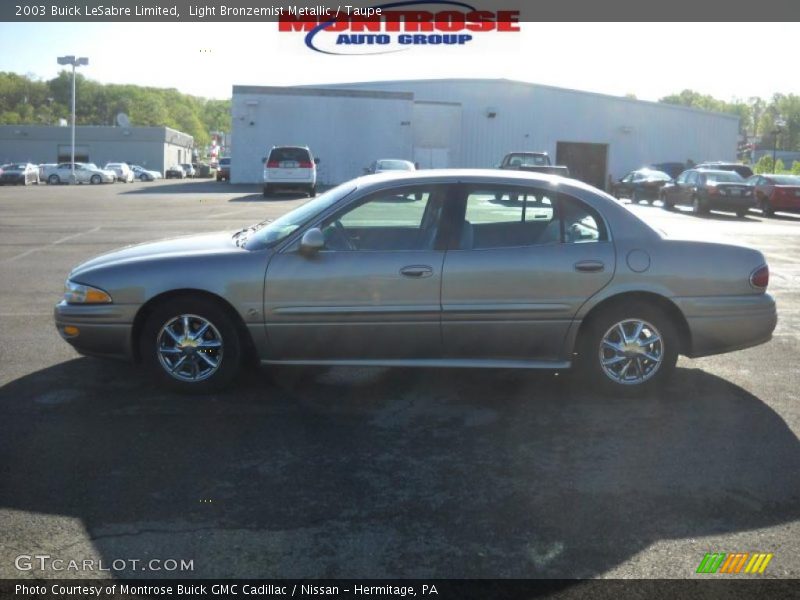 Light Bronzemist Metallic / Taupe 2003 Buick LeSabre Limited