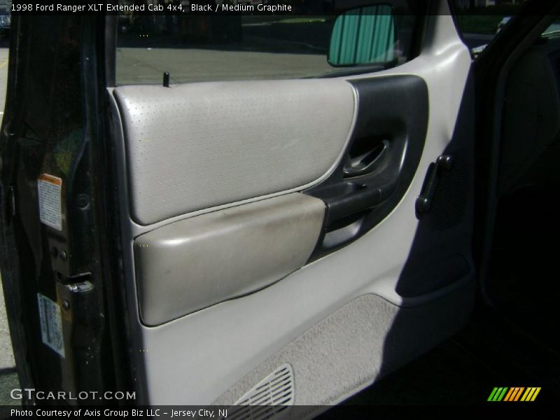 Black / Medium Graphite 1998 Ford Ranger XLT Extended Cab 4x4