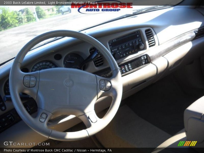 Light Bronzemist Metallic / Taupe 2003 Buick LeSabre Limited