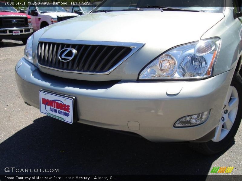 Bamboo Pearl / Ivory 2008 Lexus RX 350 AWD