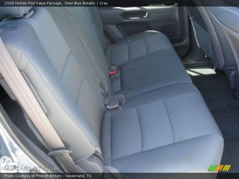 Steel Blue Metallic / Gray 2008 Honda Pilot Value Package