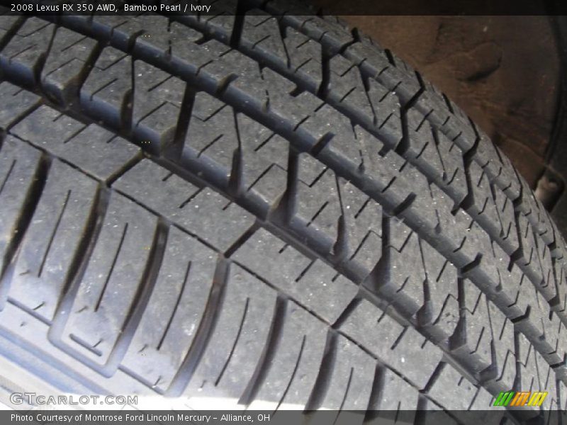 Bamboo Pearl / Ivory 2008 Lexus RX 350 AWD