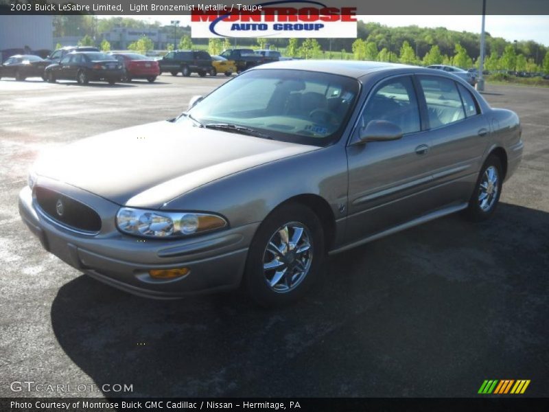 Light Bronzemist Metallic / Taupe 2003 Buick LeSabre Limited